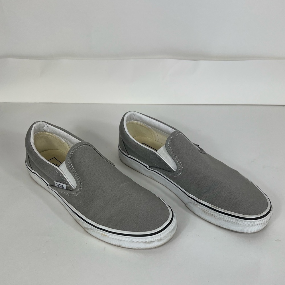 Women’s Grey Slip On Vans SIZE 9.5